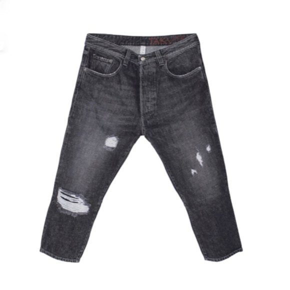 ☑️ITALIAN  Designer Jeans Distressed Maro Oriwa - Picture 10 of 17